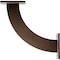 Ekena Millwork Bradford Steel Bracket, Hammered Dark Bronze 2"W x 9"D x 9"H BKTM02X09X09BRHDB - alternate 10